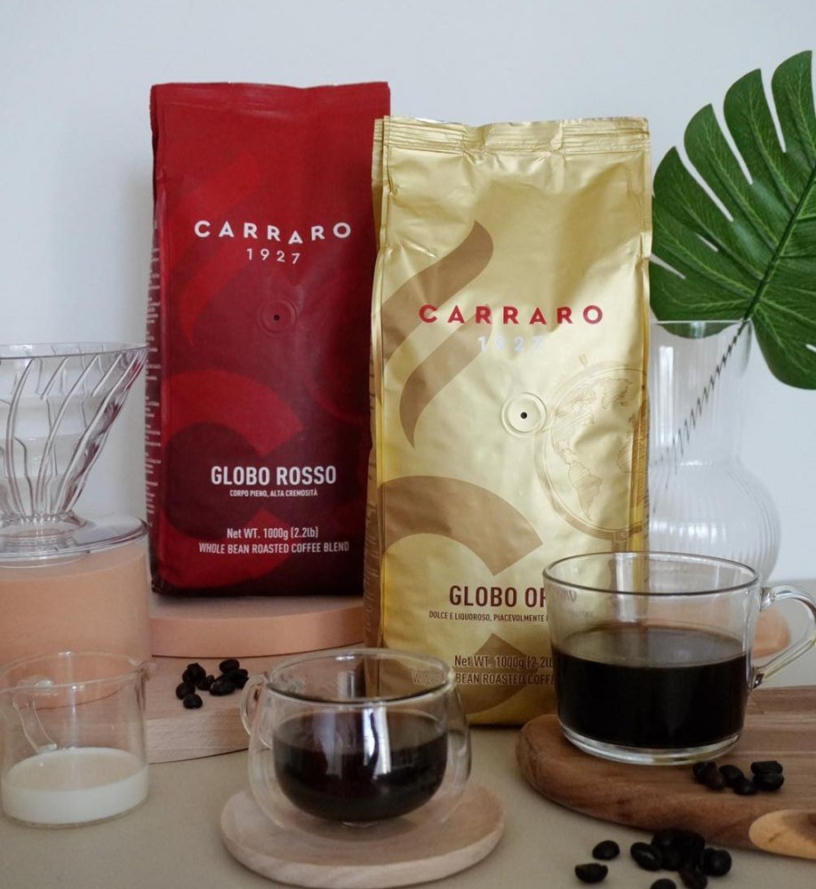 1-kg-ca-phe-pha-may-carraro 1 Kg cà phê pha máy Carraro, Ý