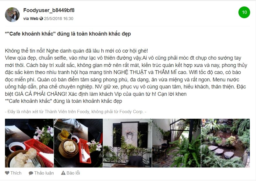 Mê mẩn Tiệm Cà Phê Khoảnh Khắc cho những tâm hồn mơ mộng ở Cần Thơ 11