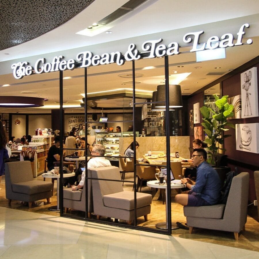 Top 32 thương hiệu nhượng quyền cafe siêu lợi nhuận 16 nhượng quyền cafe The Coffee Bean and Tea Leaf